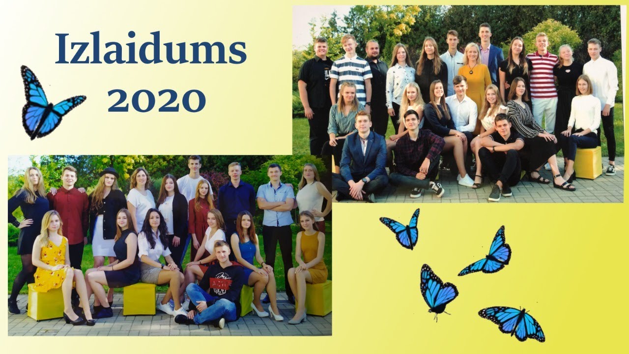 Krāslavas Valsts ģimnāzijas izlaidums 2020