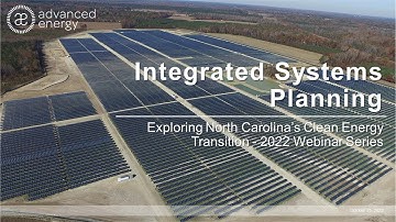 Integrated Systems Planning Webinar