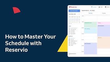 How to Master Your Schedule with Reservio: Scheduling Calendar & Team Management