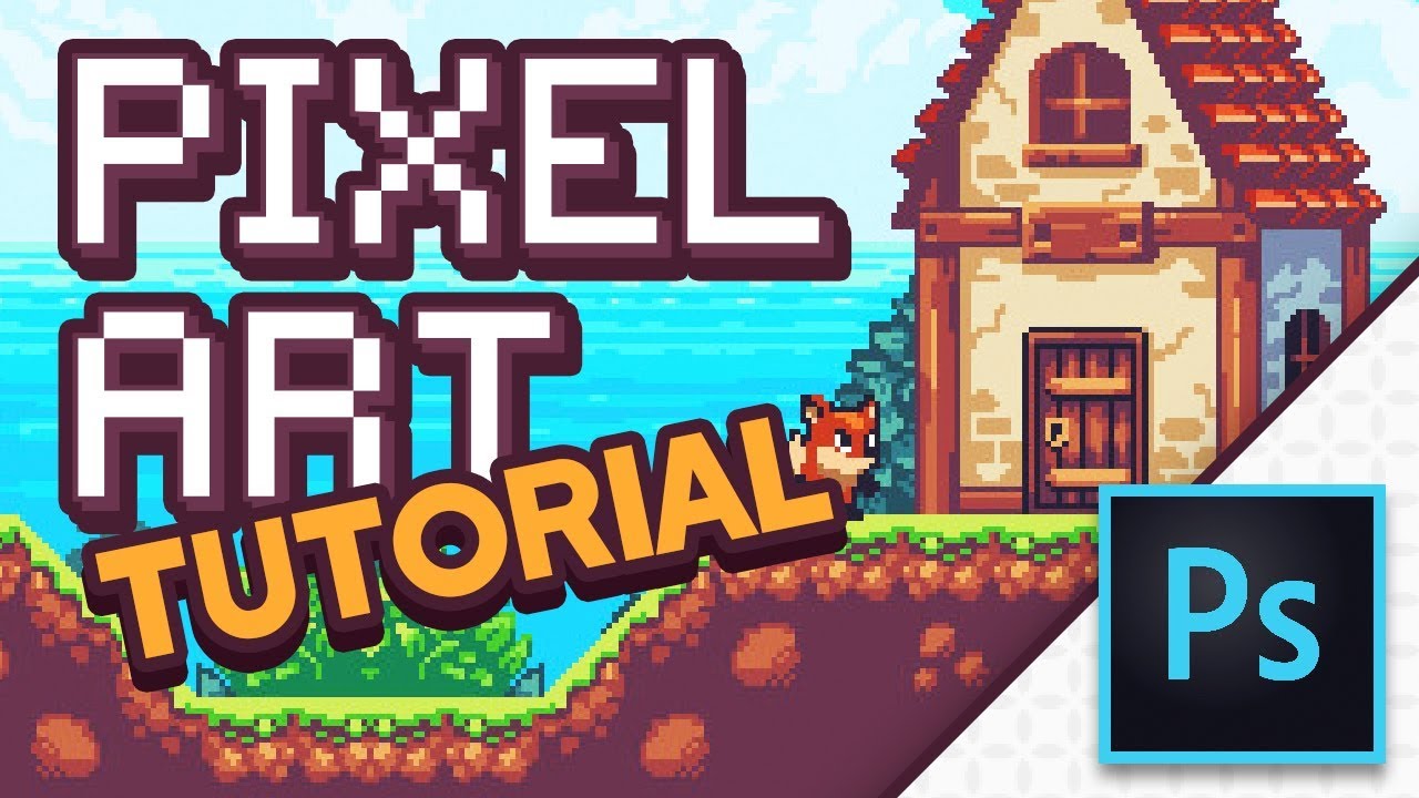 ⁣PIXEL ART in Photoshop (Tutorial)