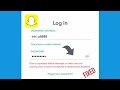 Snapchat : How to Fix Due to repeated failed Login attempts Snapchat / Snapchat Temporarily Disabled