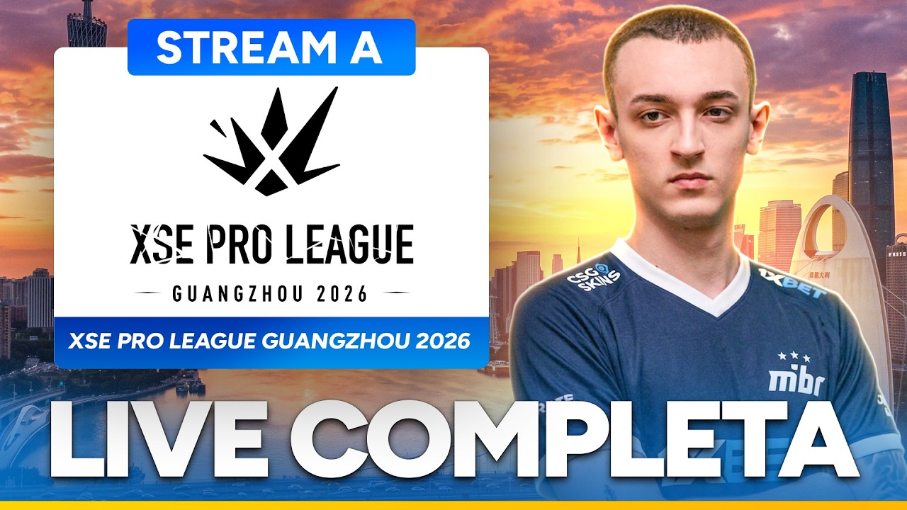 XSE PRO LEAGUE GUANGZHOU 2026 - DIA 4  - !socio - Siga @Gaules nas redes sociais!