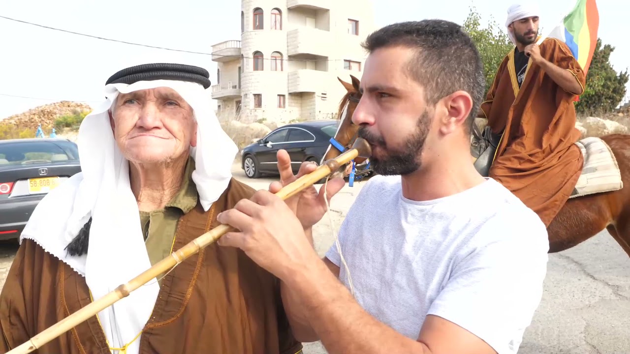 العرس العربي على انغام اليرغول والشبابه مع العم كامل نجم والاخ فائد قبلان