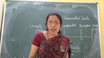 video 35 Semantic summated scale(M.R)