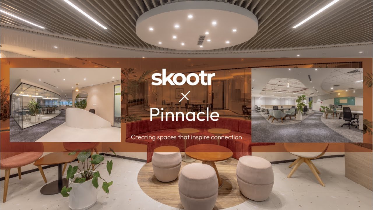 Pinnacle Hyderabad Office Interior Tour | Designed by Skootr - YouTube