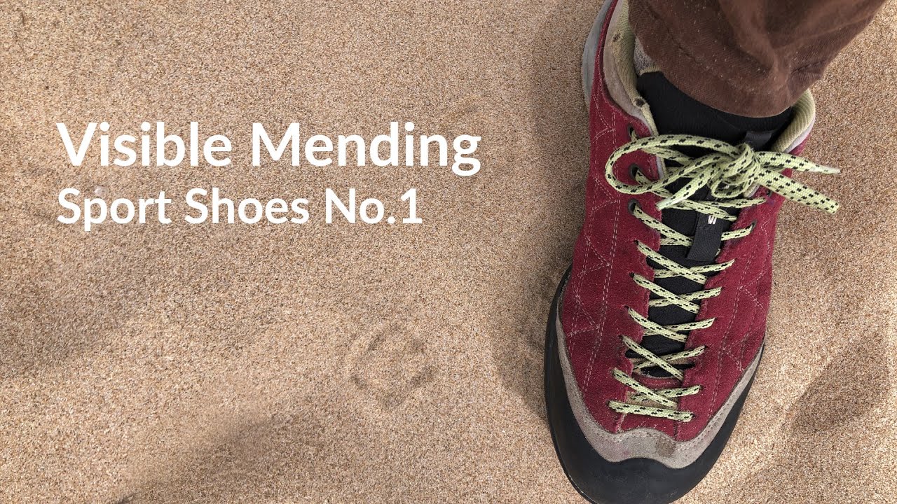 How to mend sports shoes No. 1 YouTube