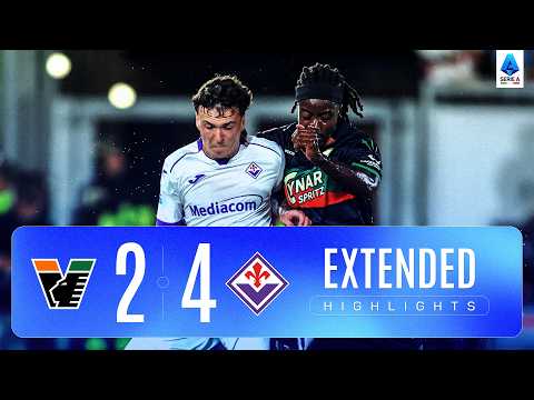 VENEZIA\u002DFIORENTINA 2\u002D4 | EXTENDED HIGHLIGHTS | SERIE A 2026/27