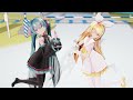 MMD バブリン Bubblin HIMEHINA 初音ミク 鏡音リン 