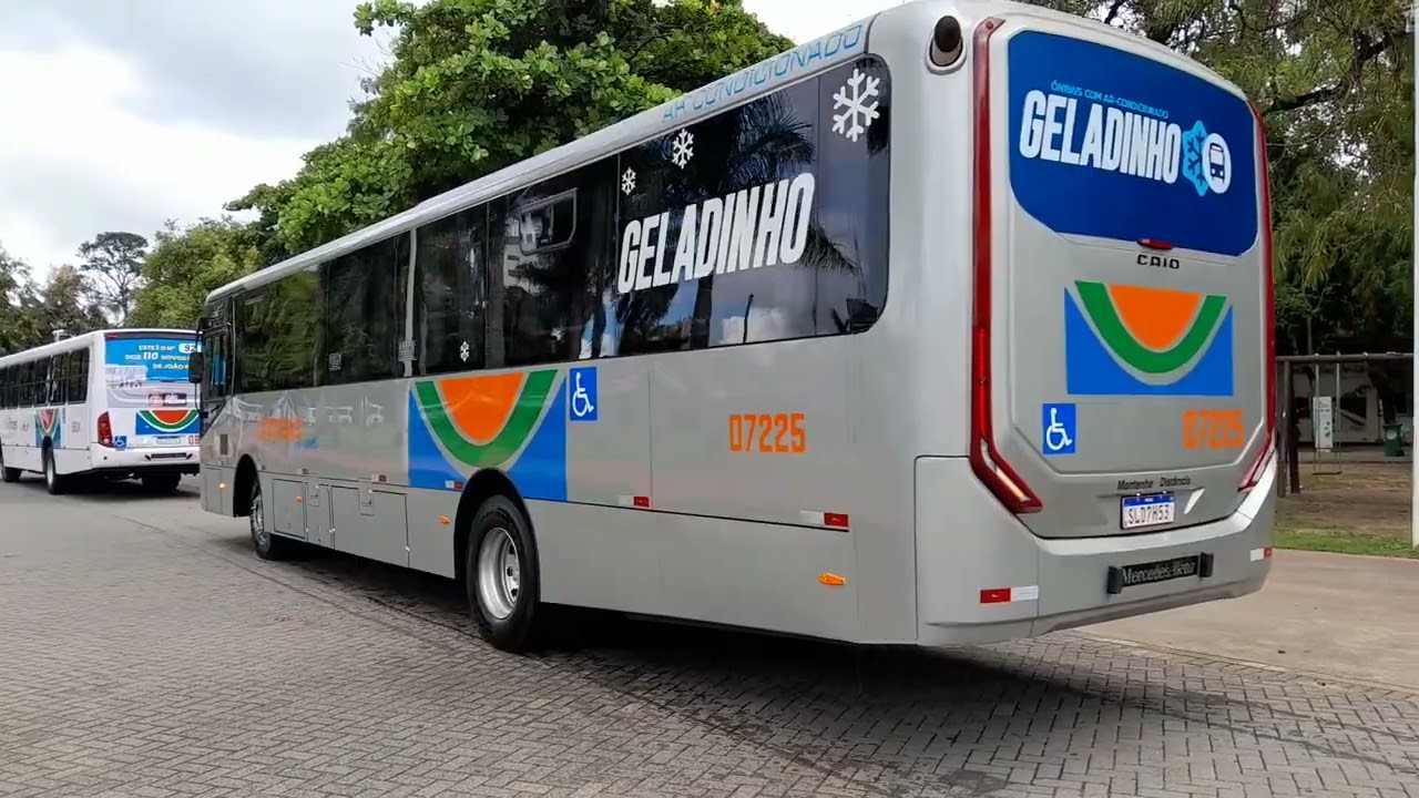 apresentação de 35 ônibus novos do transporte urbano de João Pessoa das empresas ( 15 / 04 / 2024 )