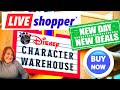 Live disney character warehouse shopping and buying new merch