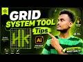 Illustrator Grid Tool Tutorial for Beginners | Grid Logo Design | Illustrator Bangla Tutorial