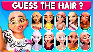 🔥Guess the DISNEY CHARACTER by their HAIR ? Disney Princess, Disney Character, Disney Song