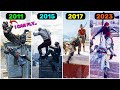 Evolution of Ledge Assassination in Assassin&#39;s Creed Games (2007-2023)