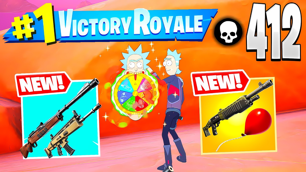 412 Elimination Solo vs Squads – Zero Build Full Gameplay Wins (Fortnite Chapter 7 Season 1)