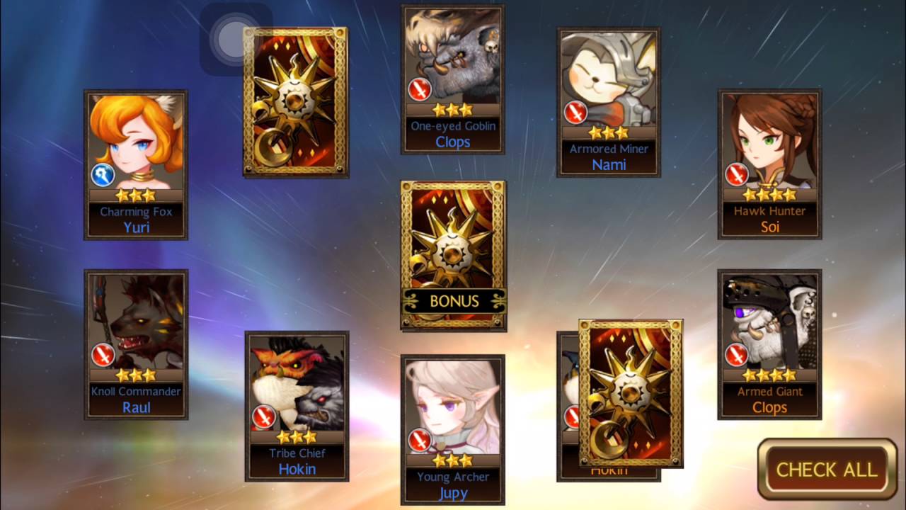 Seven Knights - 6000 Rubies Summon 