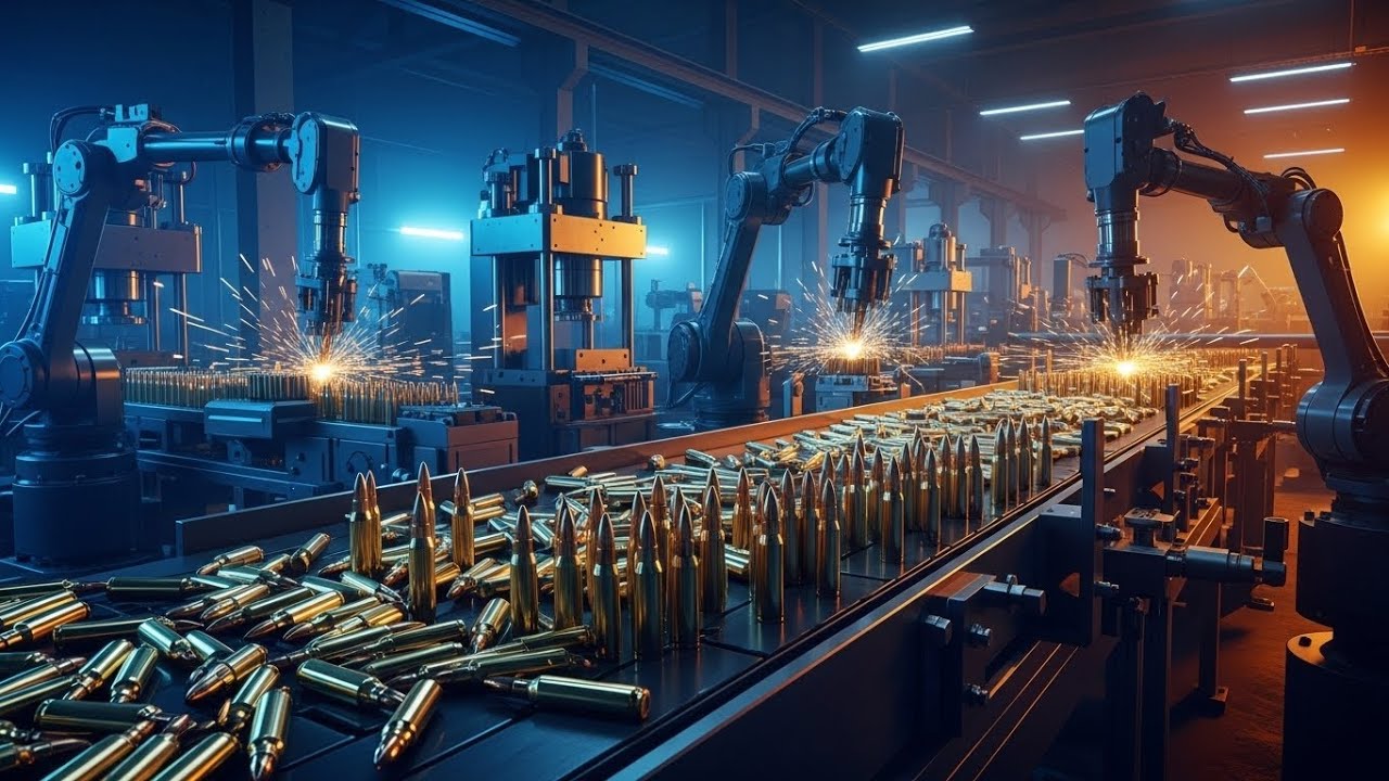 Inside NATO’s Ammo Production Line: From Brass to Battle-Ready Rounds