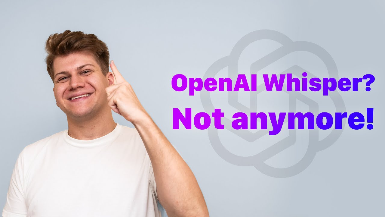 OpenAI Whisper? No! There Are Better Options