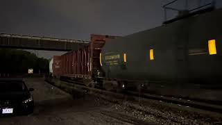 MRL 4308 SD70AC Trailing on BNSF H-KCKWLM at Santa Fe Junction in Kansas City Kansas