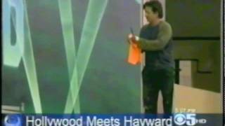 Artist Andrew Kong Knight Century Theatre Murals KPIX 5