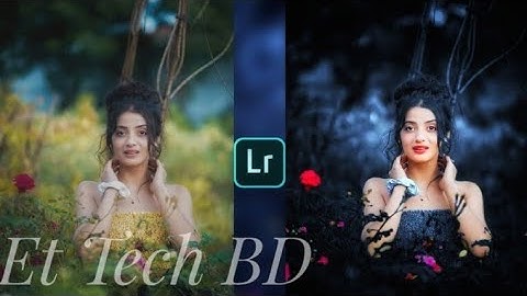 Lightroom realistic dark effect photo editing tutorial lightroom background colour change preset