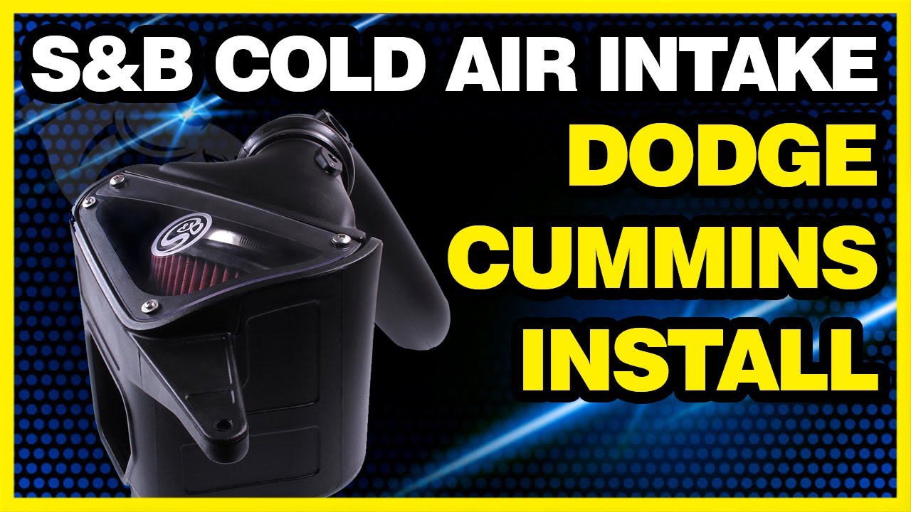 S&B Cold Air Intake Install: 2010 Dodge Cummins #75-5057