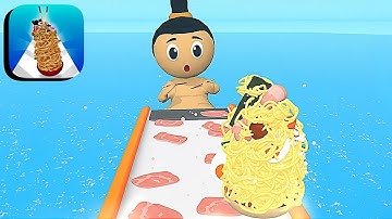 Ramen Run 3D ​- All Levels Gameplay Android,ios (Part 9)