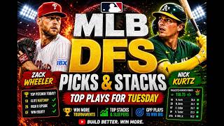 MLB DFS Picks &amp; Stacks Today (June 9) | Tuesday's Best DraftKings Pitchers &amp; Bats