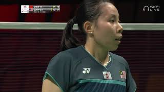 Uber Cup | China vs. Malaysia | Group D screenshot 2