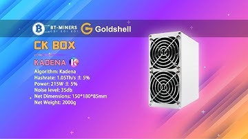 Goldshell CK-Box CKB Miner Setup