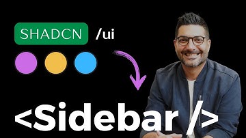 The easiest way to build a sidebar menu in NextJs 15