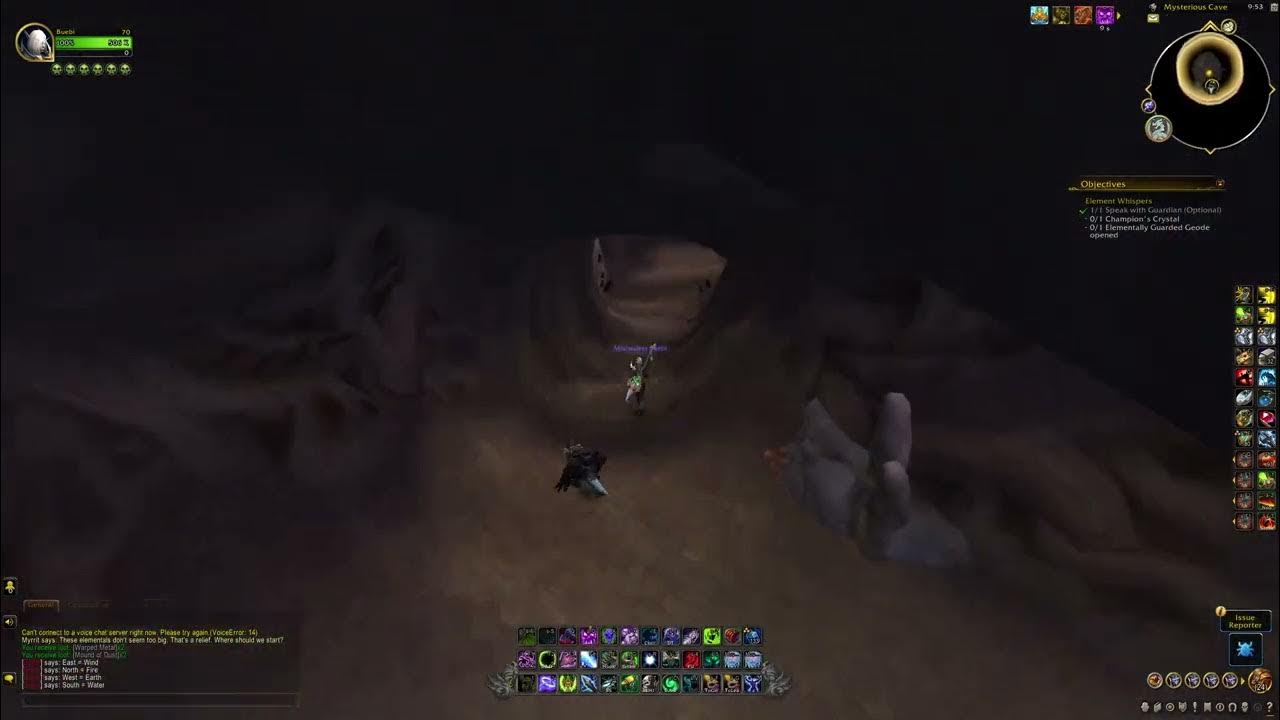 Elementally Guarded Geode opened / Champion's Crystal, WoW YouTube