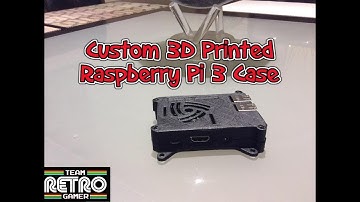 Custom 3D Printed Raspberry Pi 3 Case