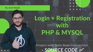 Login + Registration with PHP & MYSQL Database | Hindi