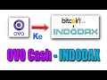 INDODAX - OVO || Cara topup INDODAX menggunakan OVO Cash