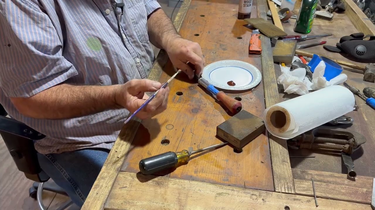 Old Doug’s work shop , making a Yankee new again 