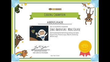 CodeMonkey: Space Adventure Challenge # 1 - 6