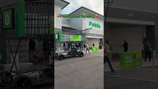 Publix Grand Opening 🤩💚 #publix #grandopening #groceryshopping #food #new