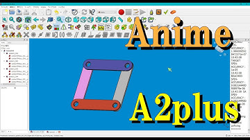 FreeCAD : A2plusで Dragアニメーション