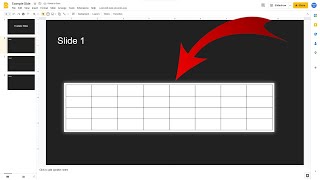 How To Add A Table In Google Slides