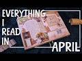 Everything I read in April! // April 2026 Reading Journal// B5 Dot Grid Journal #tiefossi