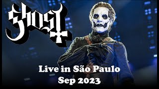 Ghost - Spillways / Miasma - Live at Espaço Unimed, São Paulo, September 21, 2023