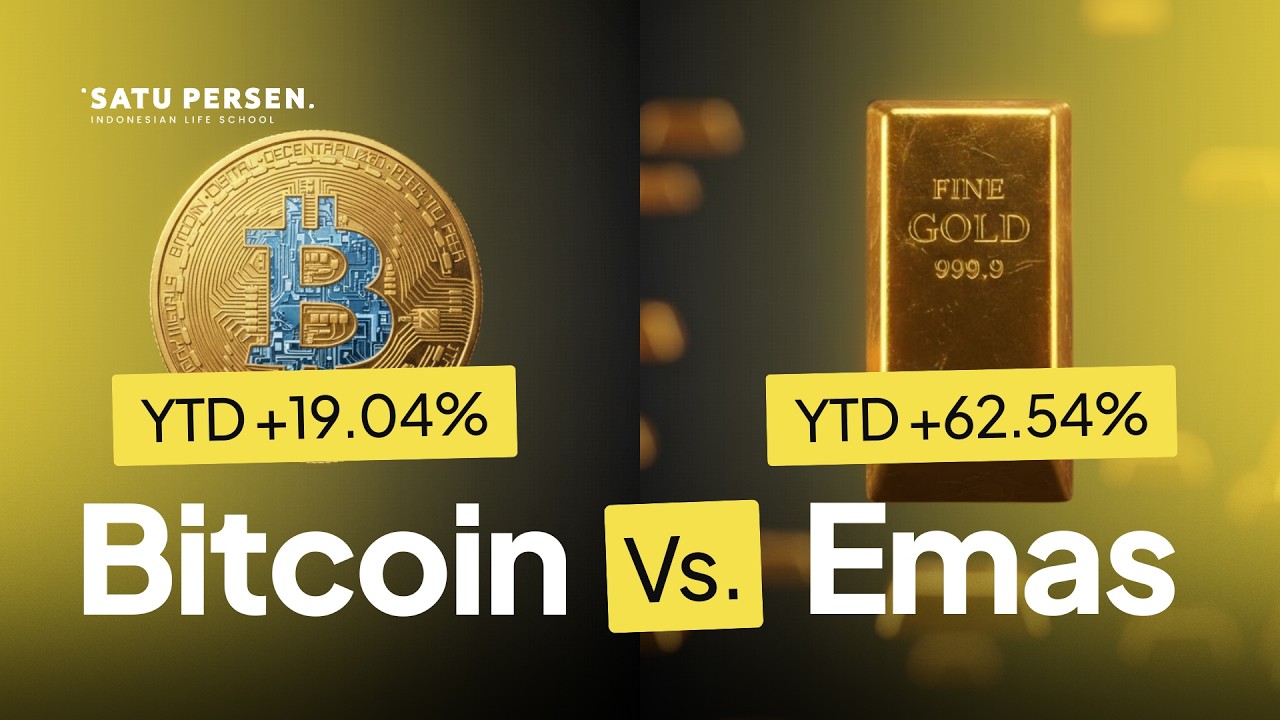 Bitcoin vs Emas: Belajar Investasi dari 0 untuk Pemula