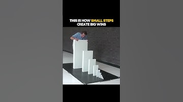 13 Dominoes vs. The Smallest Step: Why Taking Small Actions Leads to Big Wins!