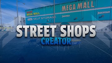 [QB/ESX] StreetShops – Unlimited Shop Creation & Real-Time Management!