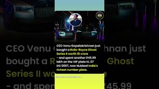 subscribe now✅️|Venu Gopalakrishnan, CEO -worth a staggering 16 crore.