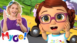 Wheels on the Bus | MyGo! Sign Language For Kids | CoComelon - Nursery Rhymes | ASL