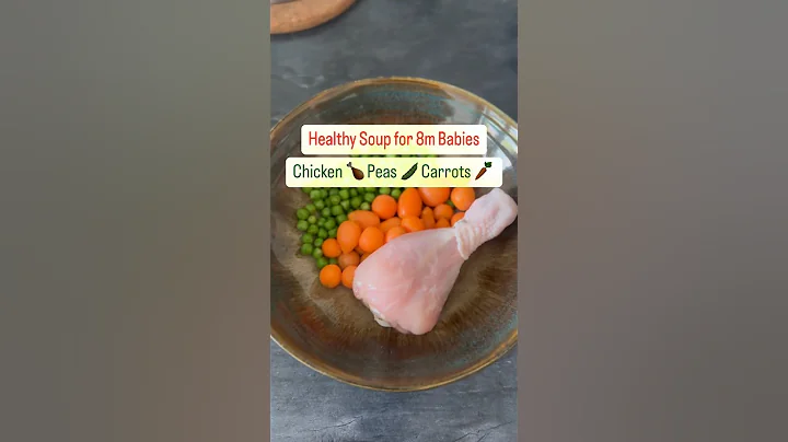Healthy Chicken Soup for 8 Months Babies 👶 #babyfood #healthyfood #chickensoup