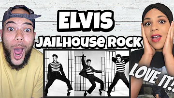 HE KILLED THIS!!...| FIRST TIME HEARING Elvis - Jailhouse Rock REACTION