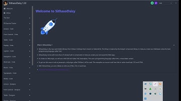 SithasoDaisy  v1.33: #TailwindCSS + #DaisyUI WebApps using b4x