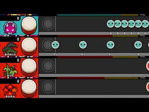 太鼓の達人 モモイロver 久遠の夜【全難易度同時再生】